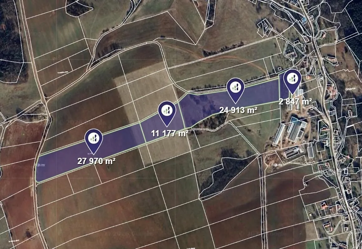 Prodej pole 66907 m²